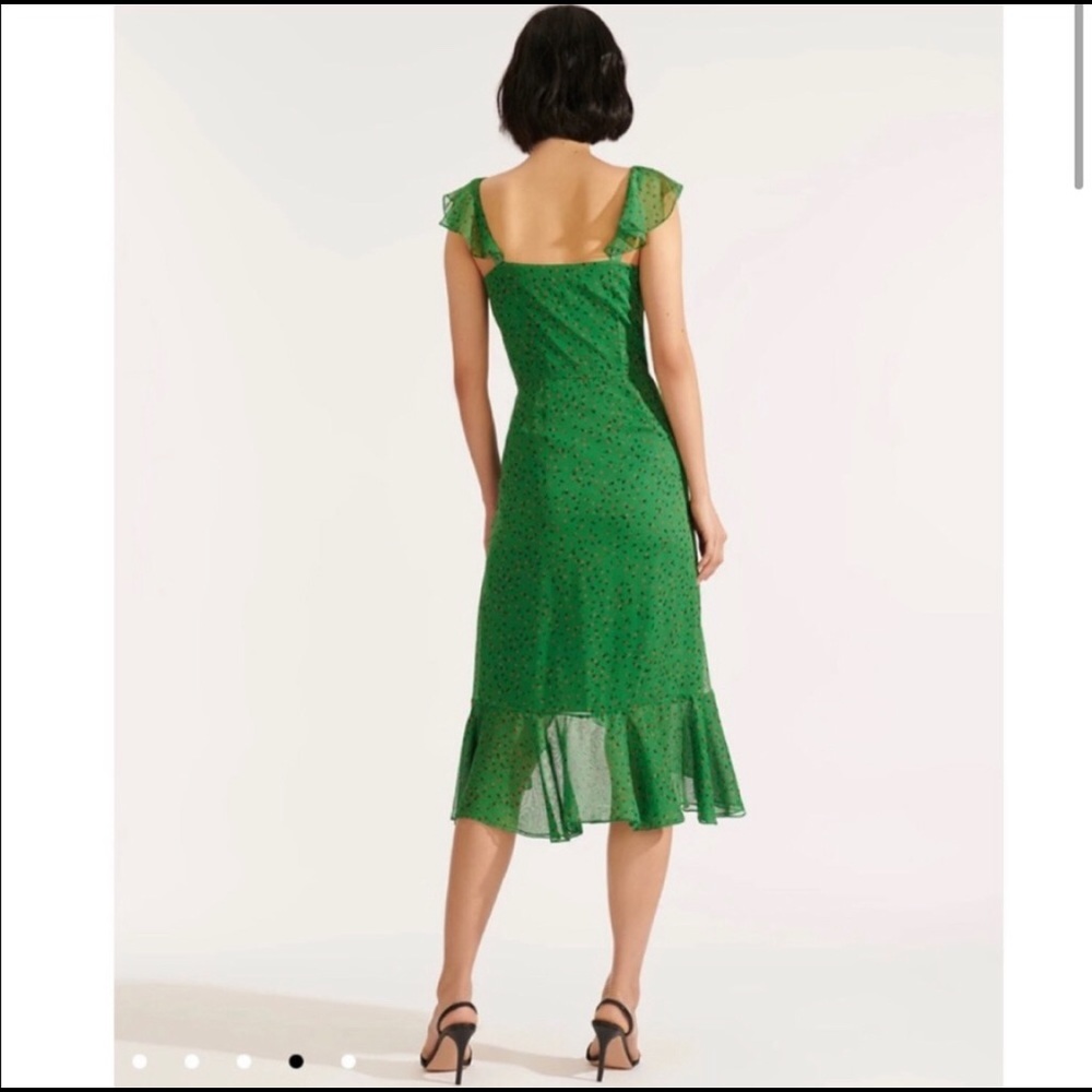 NEW Veronica Beard Amal Dress - Green - Picture 2 of 6